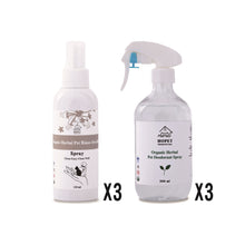 將圖片載入圖庫檢視器 有機寵物環境除臭噴霧*3+有機寵物乾洗噴霧*3(6件組)(預購)